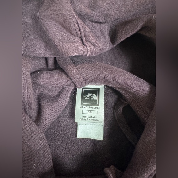 The North Face Paisley Half Dome Hooded Sweatshirt Maroon Womens Sz Small - Picture 3 of 7